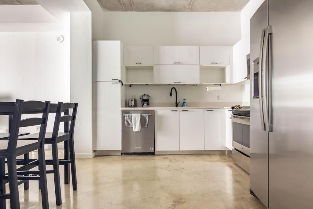 1Br Loft In Downtown With Bay View And Workspace Miami Exteriör bild