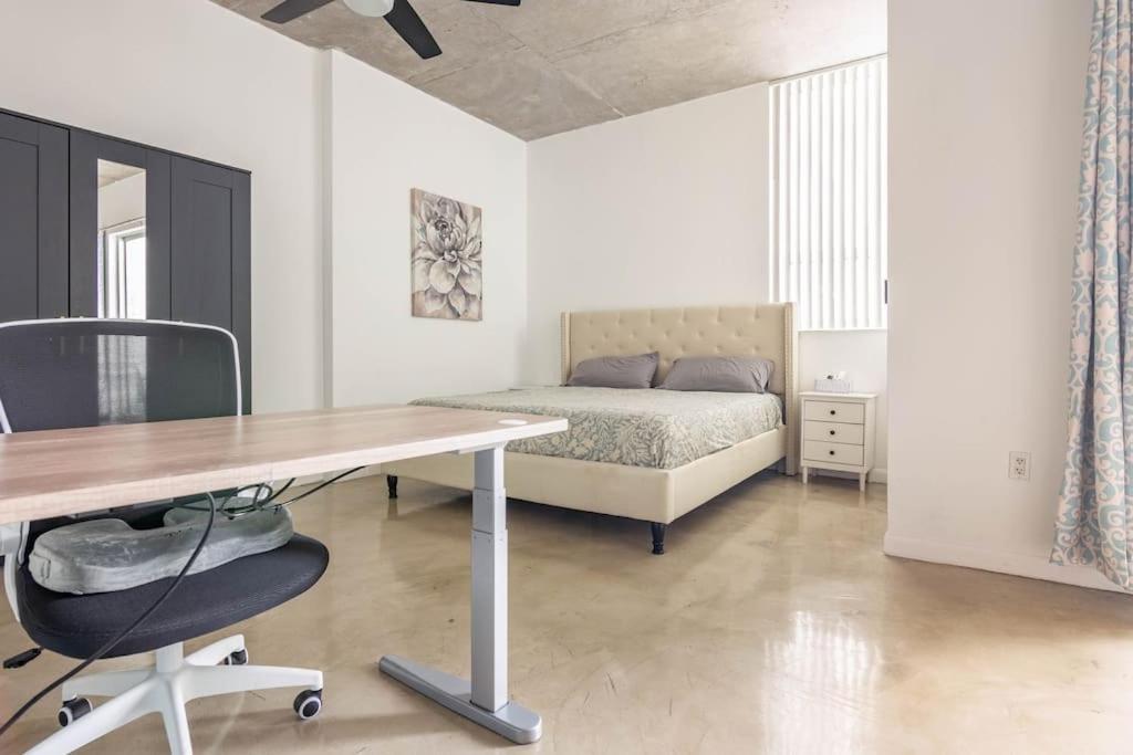 1Br Loft In Downtown With Bay View And Workspace Miami Exteriör bild