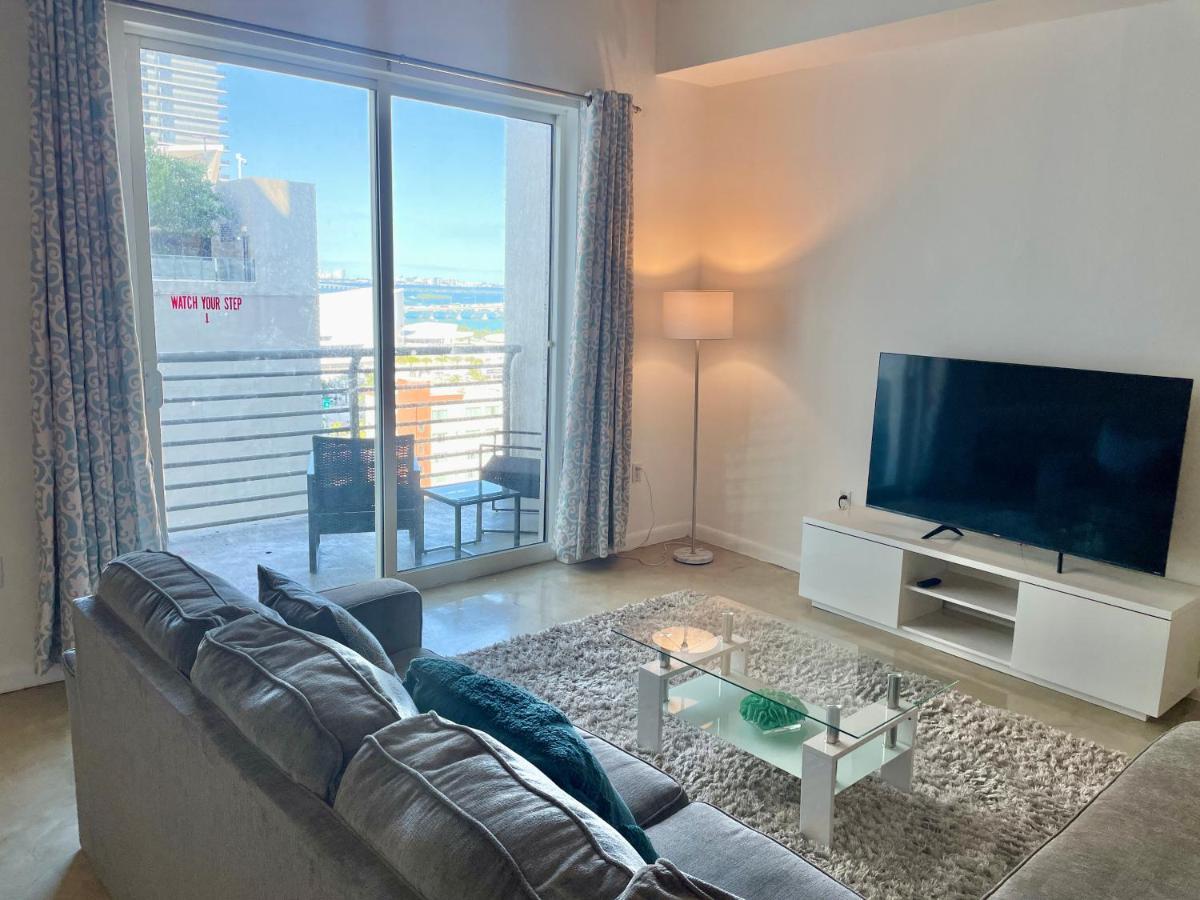1Br Loft In Downtown With Bay View And Workspace Miami Exteriör bild