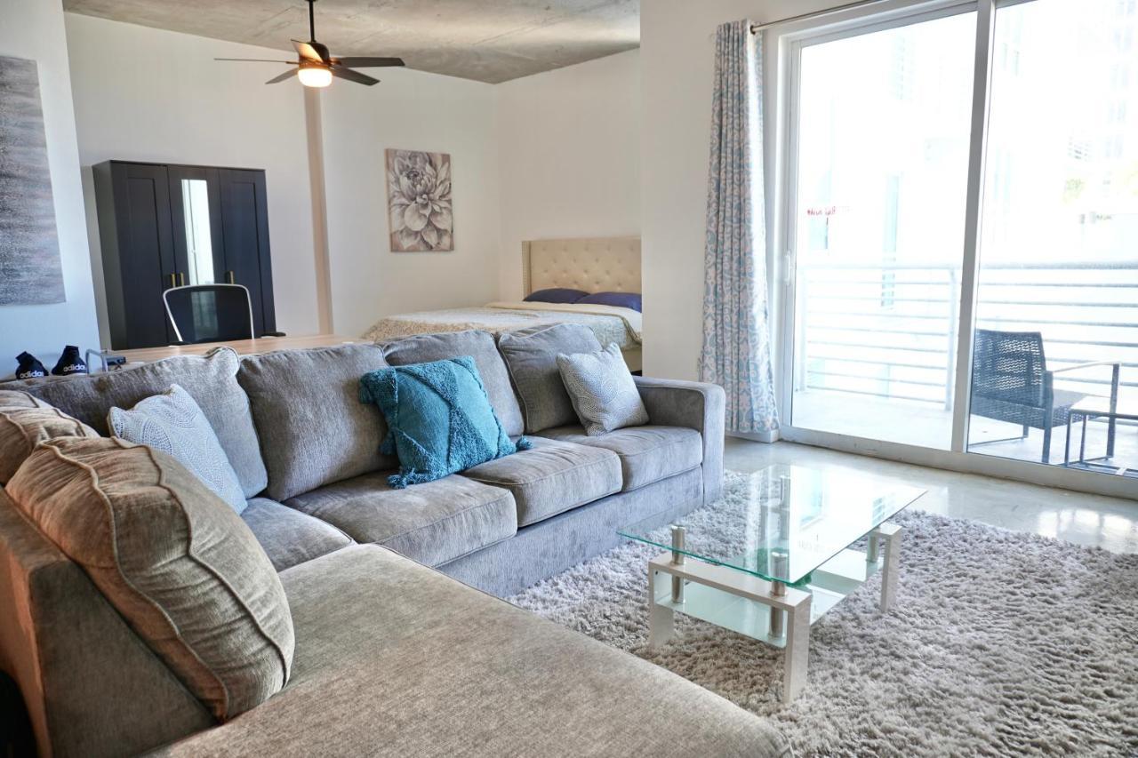 1Br Loft In Downtown With Bay View And Workspace Miami Exteriör bild