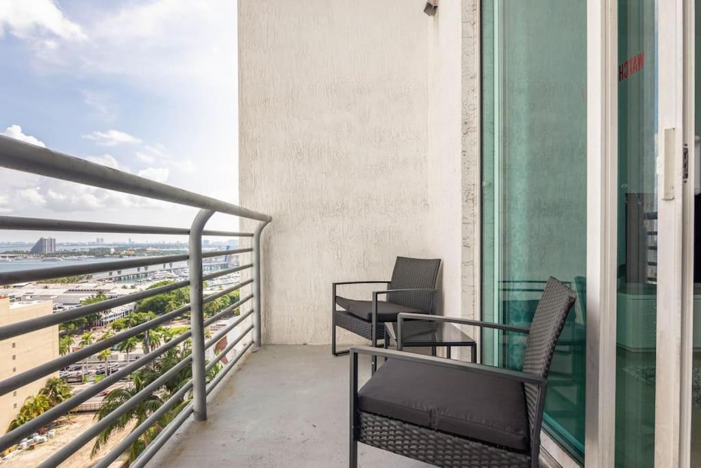 1Br Loft In Downtown With Bay View And Workspace Miami Exteriör bild